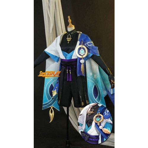 Scaramouche Genshin Impact Cosplay Kunikuzushi Costume