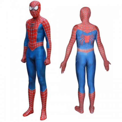 Spider-man Classic Cosplay Suit Peter Parker Costume Jumpsuit