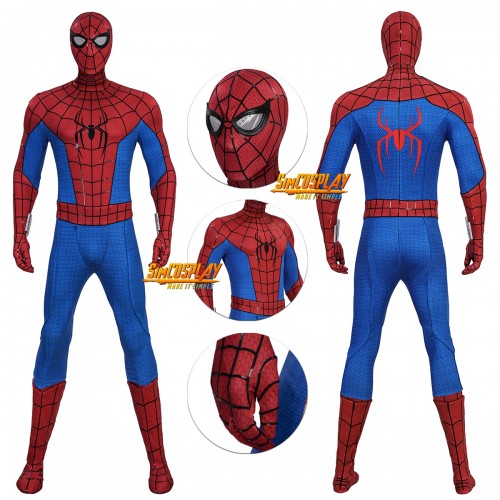 Spiderman Brand New Day Cosplay Suit Silicone Texture With Shoes Costume