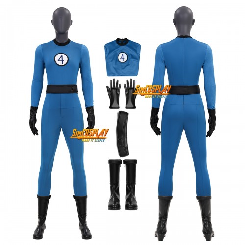 The Fantastic Four Sue Storm Classic Suit Invisible Woman Costume