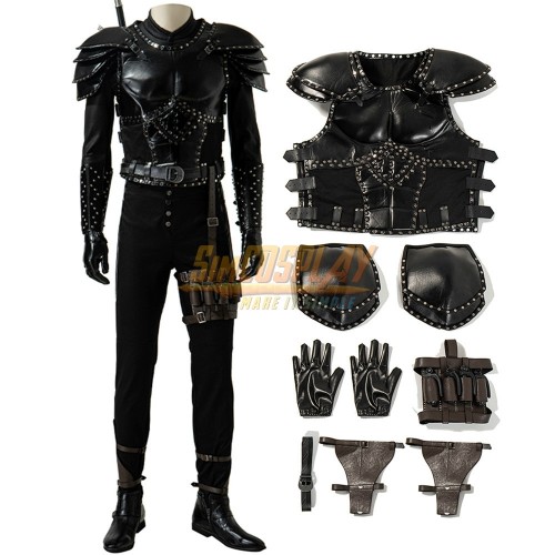 Witcher Season 2 Geralt Cosplay Costumes Top Level