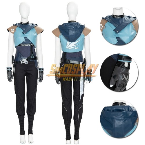 Valorant Jett Cosplay Costumes Top Level By SimCosplay