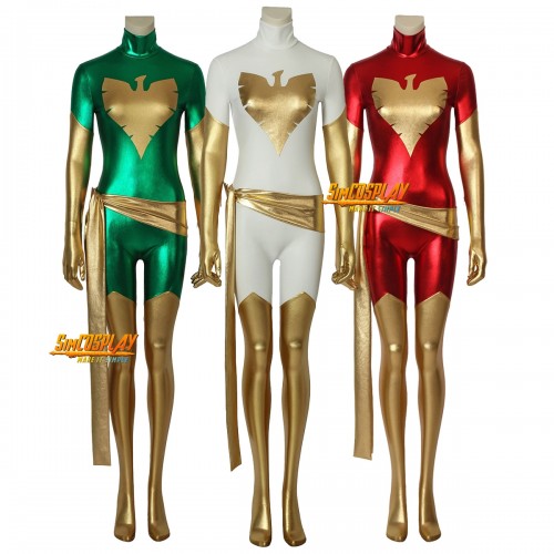 X-Men Phoenix Jean Grey Cosplay Suit Classic Collection Printed Edition