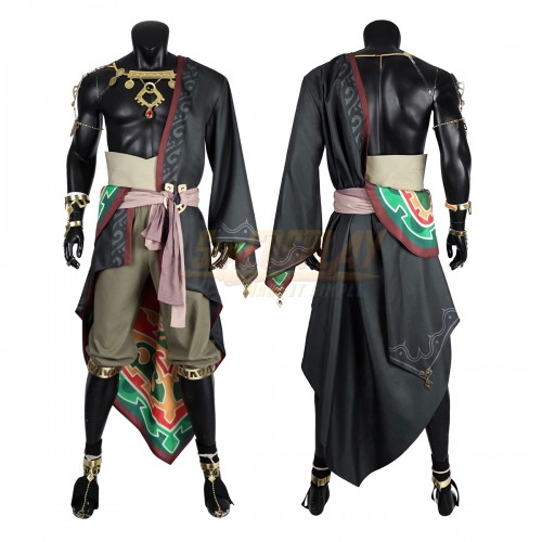 Zelda Tears of the Kingdom Ganondorf Cosplay Costume Top Level