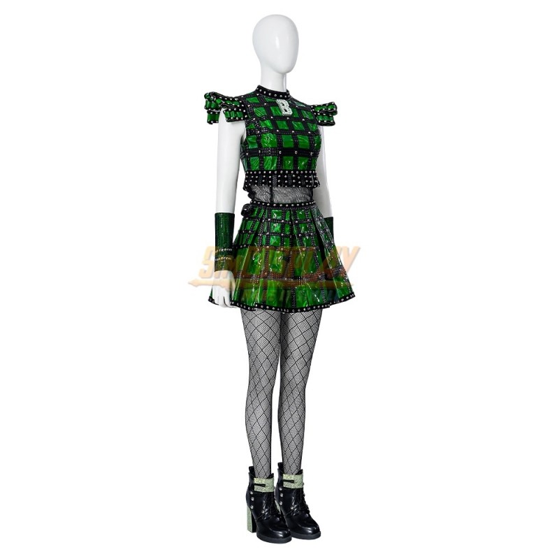 Anne Boleyn Musical Six Green Cosplay Costume Dress