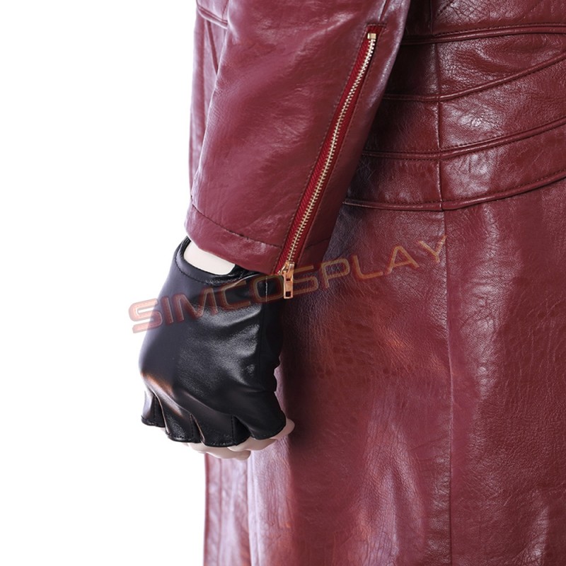 Devil May Cry V DMC5 Dante Aged Outfit Leather Cosplay Costume –  TrendsinCosplay