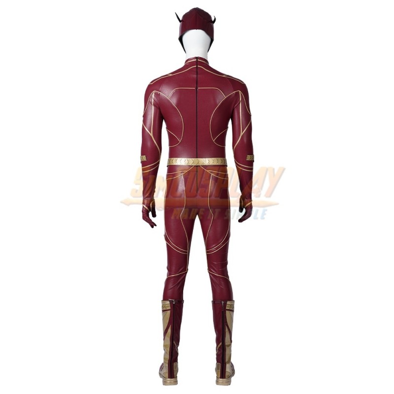 The Flash Season 3 Cosplay Kid Flash Superhero Costume Uniform