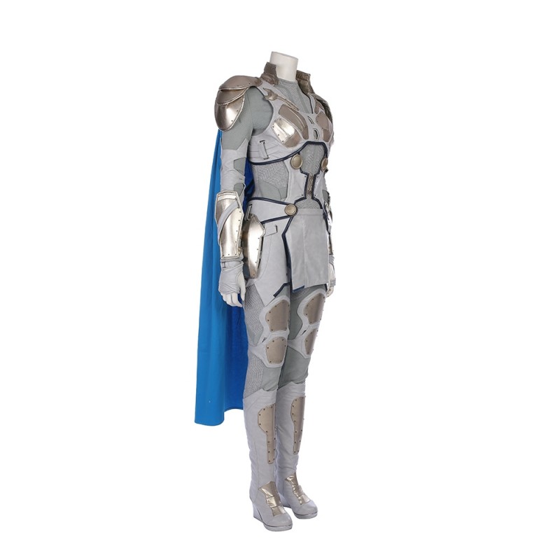 Details about   Avengers Thor 3 Ragnarok Cosplay Valkyrie Costume Cape Vest Suit Full Set 