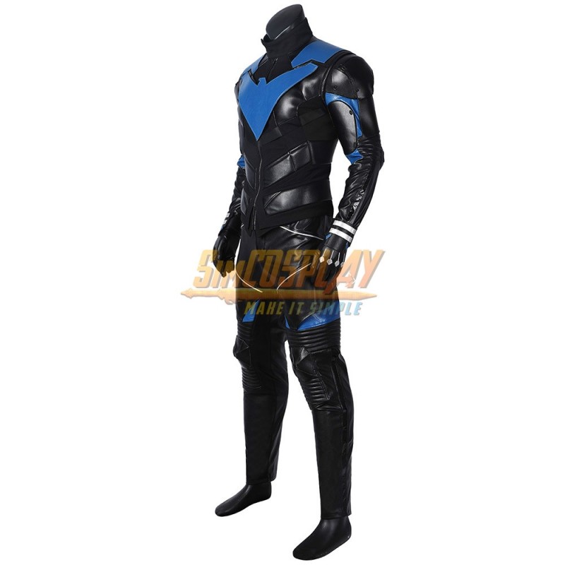 Gotham Knights Nightwing Cosplay Costume Outfits Halloween Carnival Suit
