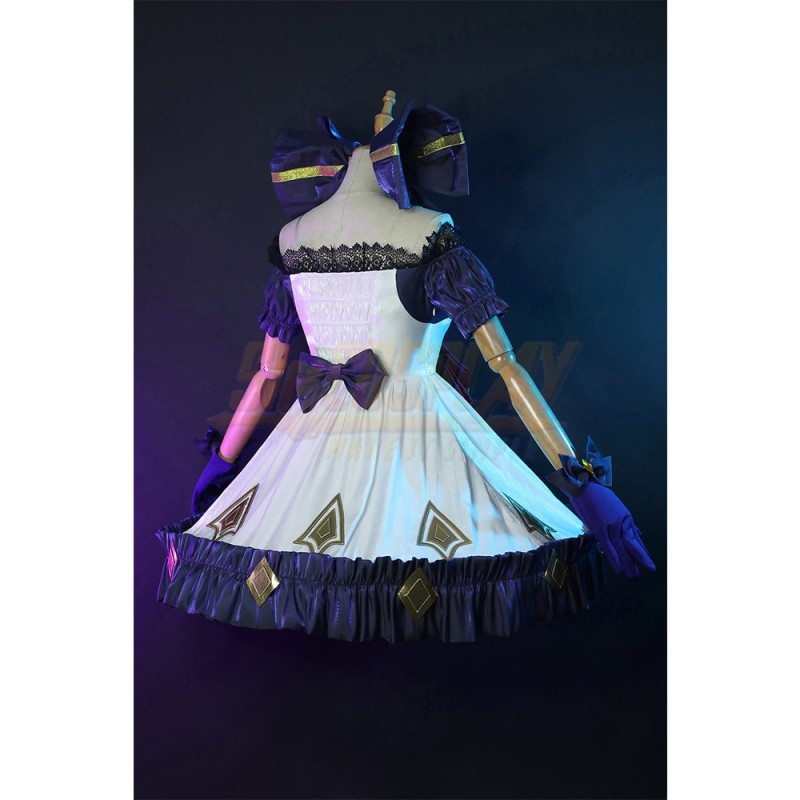 CODE: NA18】【In Stock】LOL Soul Fighter Gwen Cosplay Costume