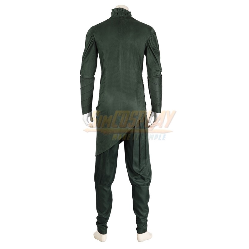 Loki Cosplay Costume God of Stories Suit Pure Green Edition Ver.2