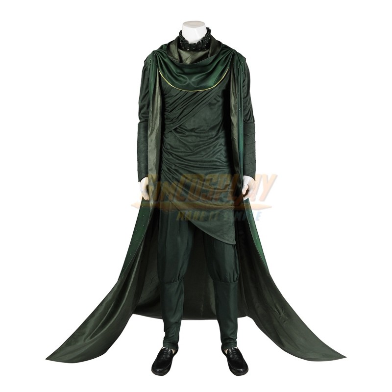 Loki Cosplay Costume God of Stories Suit Pure Green Edition Ver.2