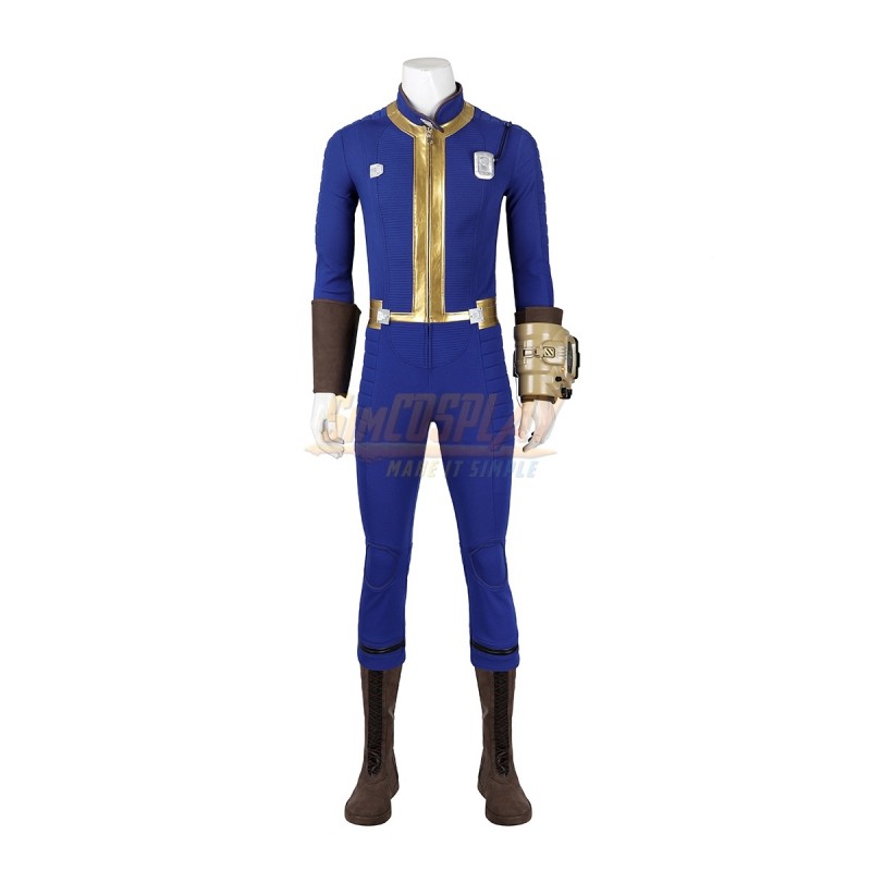 Fallout 4 Vault Jumpsuit No. 75 Sheltersuit Cosplay Costume