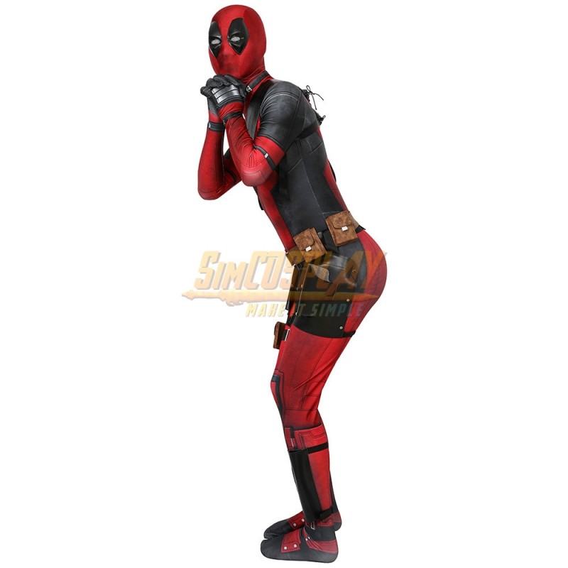 Costume Spandex de Deadpool de Marvel pour adultes