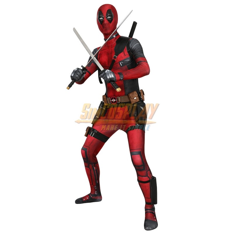 Deadpool Insultsdeadpool Cosplay Costume - Spandex Bodysuit With Ponytail  Hole For Women