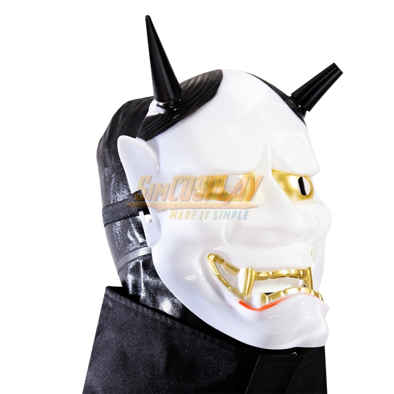 Ghostwire Tokyo Cosplay Costumes With Hannya Mask Cosplay Suit