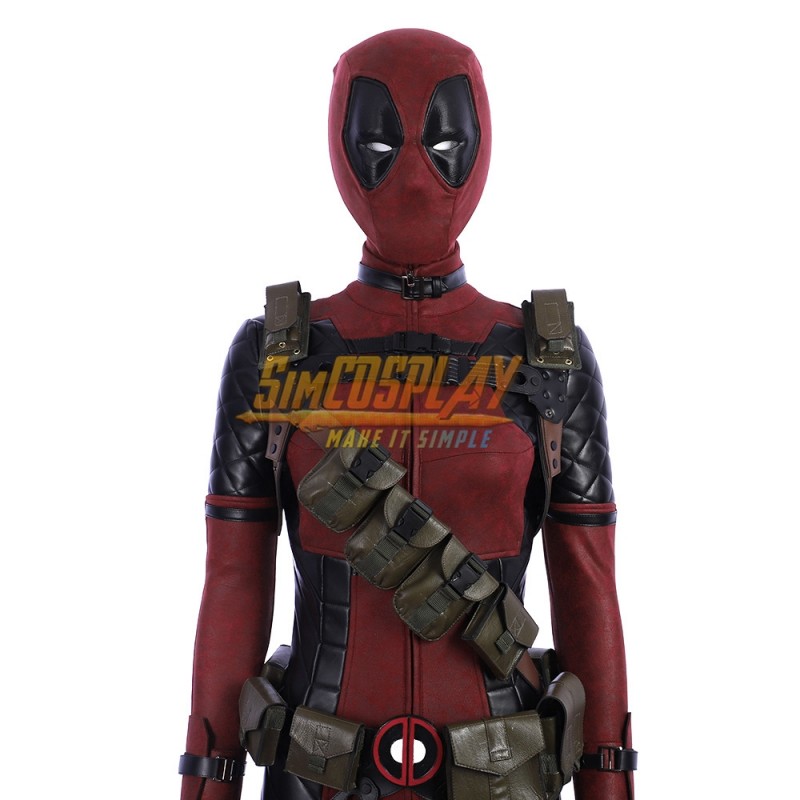 Marvel 810984-S Women's Deadpool Costume, Small, As Shown