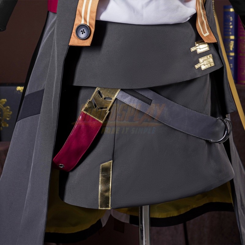 Honkai: Star Rail The Trailblazer Female Cosplay Costume Dress and Jacket  with Belt