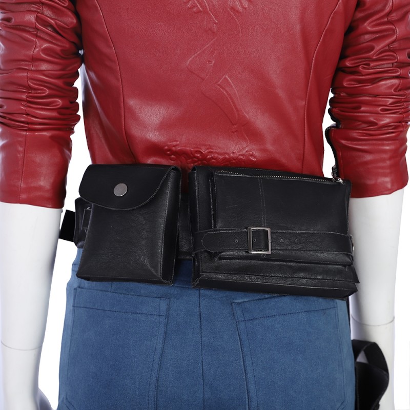 Video Game Resident Evil 2 Remake Claire Redfield Outfit Cosplay Costu