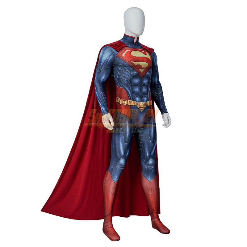 Injustice Superman Cosplay Costume Gods Among Us Edition
