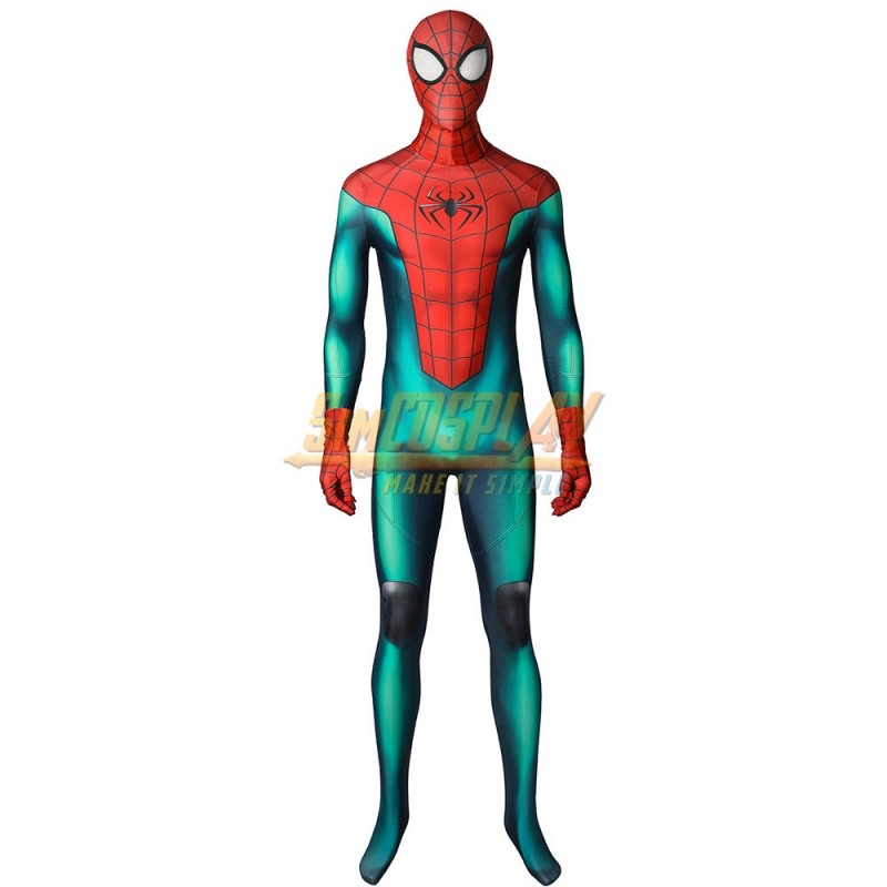Spiderman Great Responsibility Cosplay Suit Miles Morales PS5 Cosplay  Costume