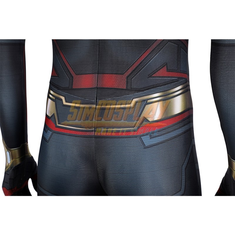 Across The Spider-Verse Miles Morales Cosplay Costume Spandex