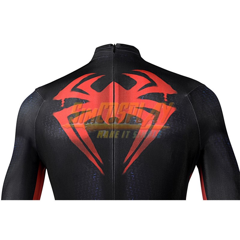 Across The Spider-Verse Miles Morales Cosplay Costume Spandex