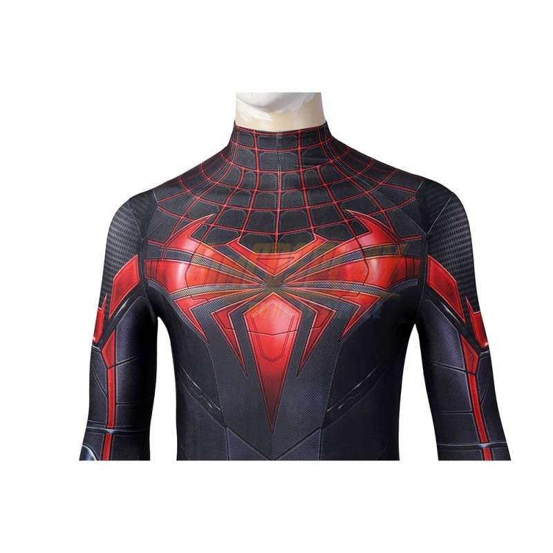 Costume Miles Morales Spiderman, Super Hero