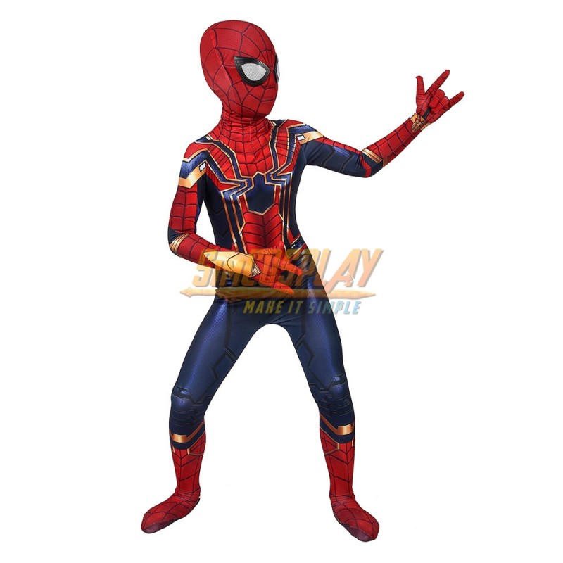 iron man spiderman suit