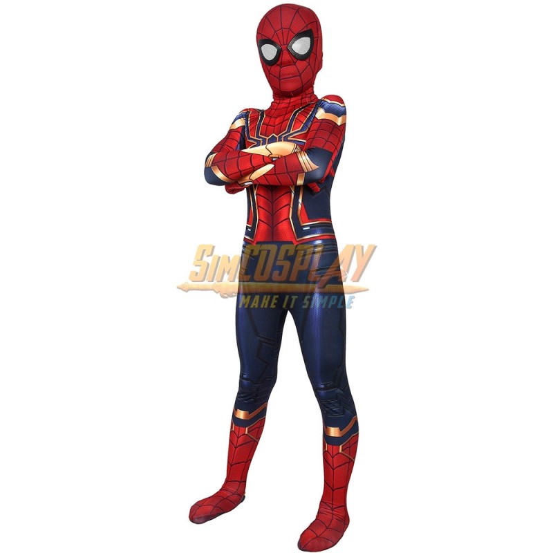 iron spider costume for kids