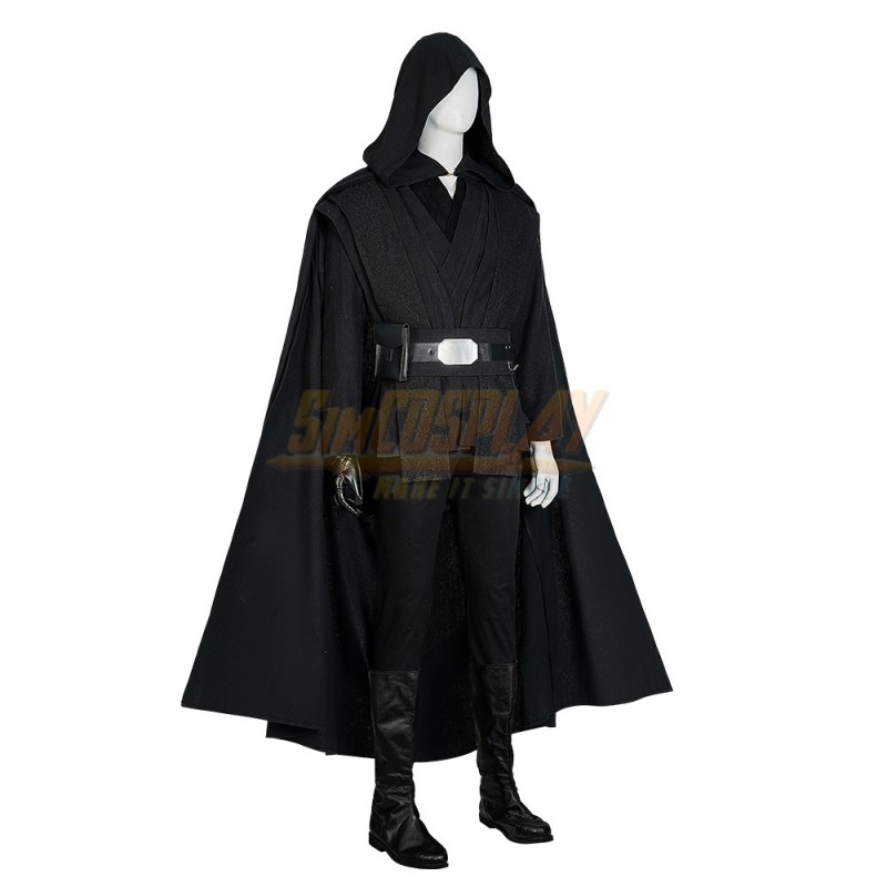Luke Skywalker Pure Black Cosplay Costumes 2023