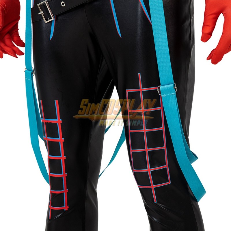 Punk Spiderman Cosplay Suit Comic Bright Color Edition