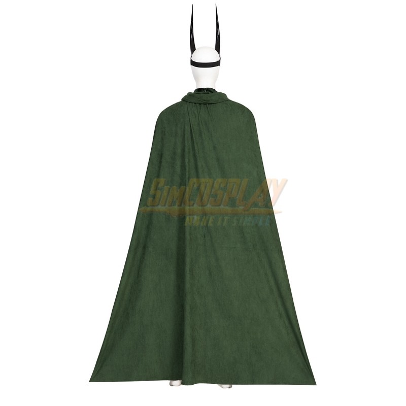 green emerald velvet dress Loki Loki Green Set Party Carnival Halloween Cosplay Costume main image 1
