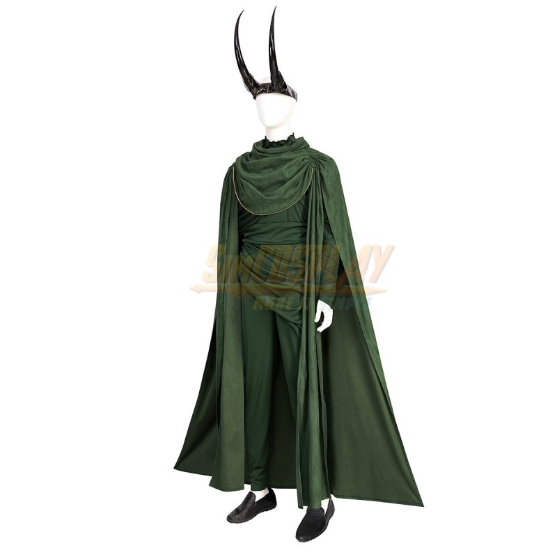 Loki God of Stories Green Cosplay Costume Loki Season 2 Suit