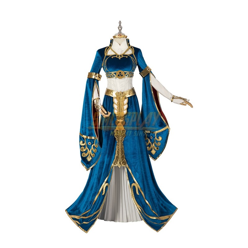 open lace back dress The Legend of Zelda: Twilight Princess Zelda Cosplay Costumes Dress