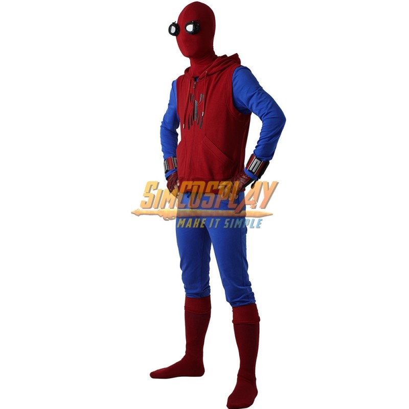 Spider-man Homecoming Cosplay Costume The Homemade Suit 