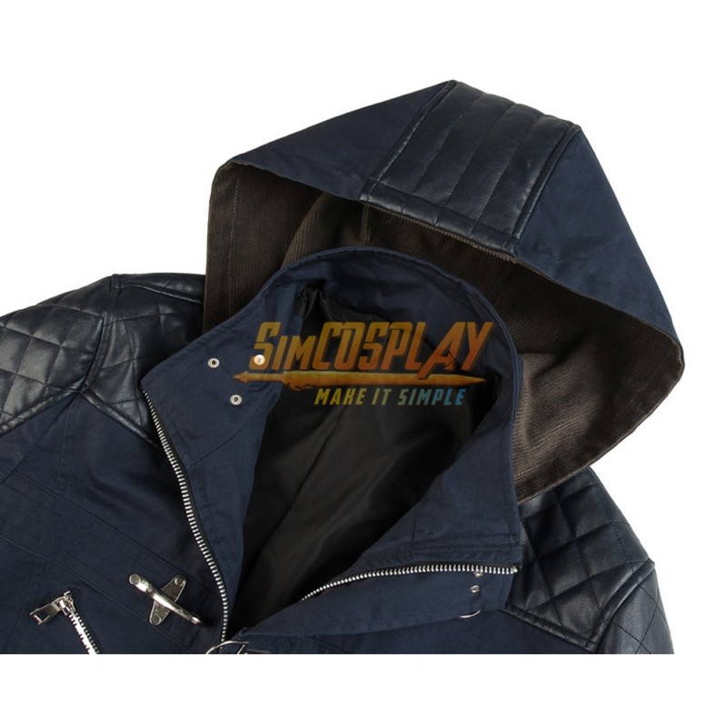 Devil May Cry 5 Vergil Windbreaker Vest Pants Gloves Suit Cosplay