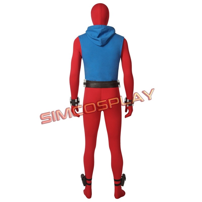Scarlet Spiderman Combinaison Spider-Man Cosplay Costume pour adulte enfant Halloween 