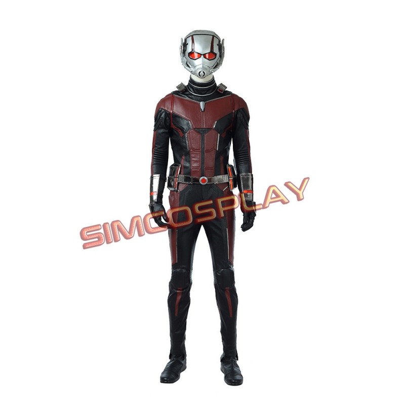 2018 New Ant Man Helmet Cosplay Ant-Man and The Wasp Superhero Woman Mask Latex 