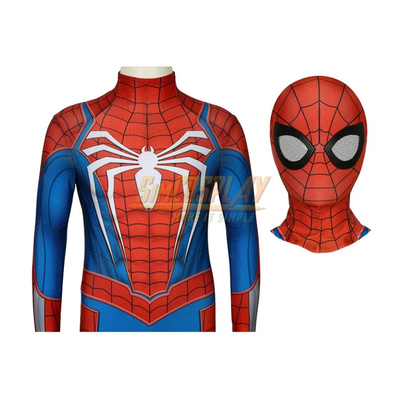 Boys Superhero ps4 Spiderman Costumes Unisex Adults Spider Man