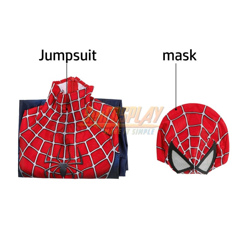 Kids Spider-man 2 Tobey Maguire Cosplay Suit Spiderman Cosplay