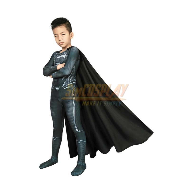black superman costume