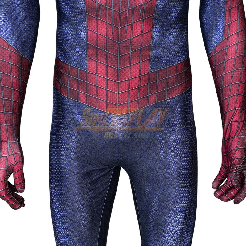 The Amazing Spiderman 2 Andrew Garfield Cosplay Costume V4