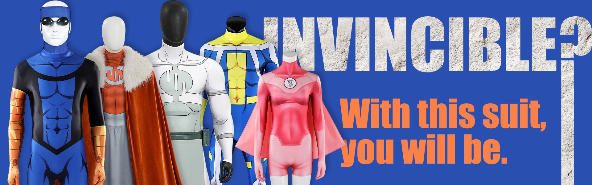Invincible Charatcers Cosplay Costumes
