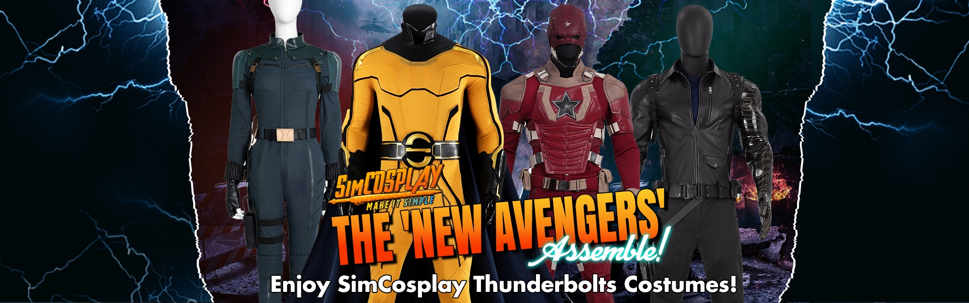 Thunderbolts New Avengers Cosplay Costumes By SimCosplay