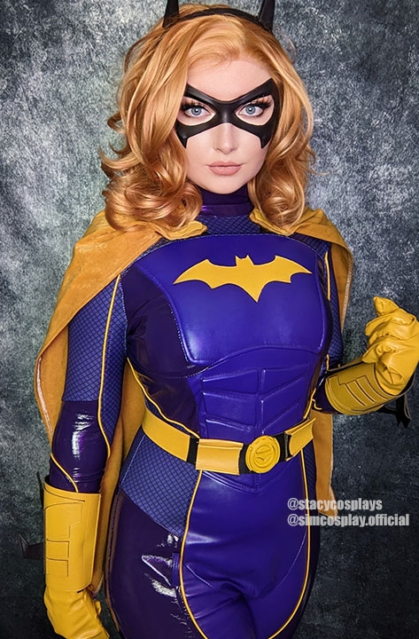Bat Girls Cosplay Costumes 2021 Knights of Gotham Barbara Cosplay Suit Top Level