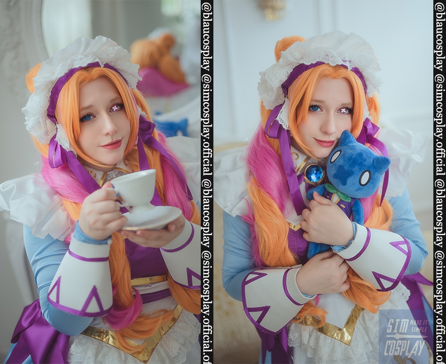 LOL Cafe Cuties Gwen Cosplay Costumes Full Set of Cosplay