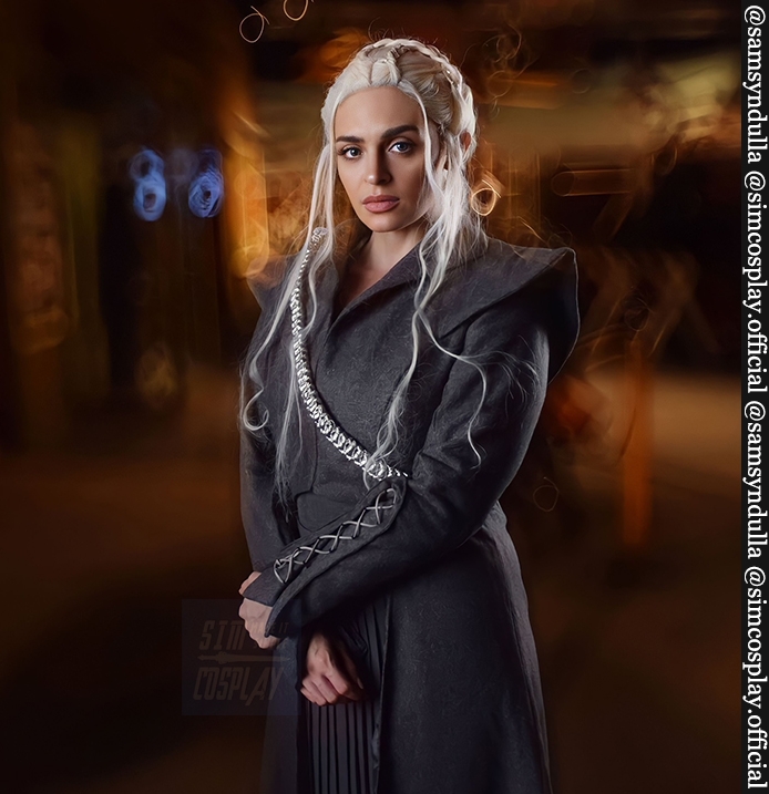 Daenerys Targaryen Halloween Cosplay Costume Ladies Halloween Cosplay Suits