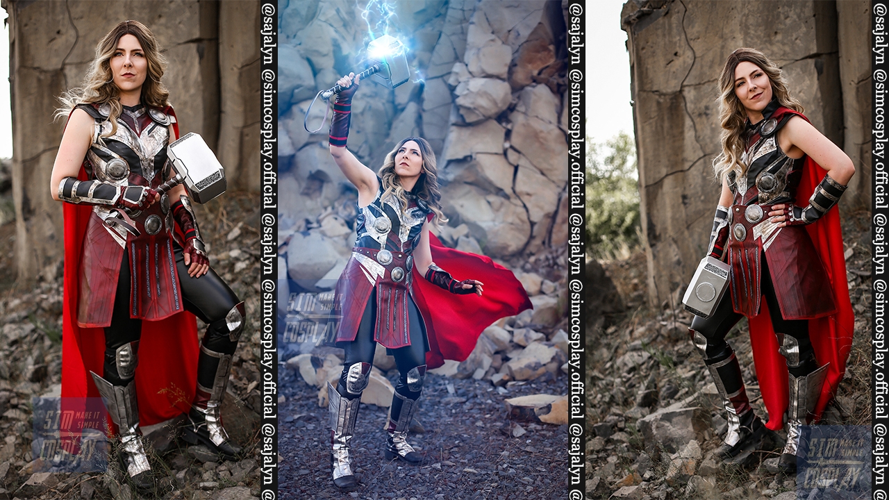 Female Thor Jane Foster Cosplay Costumes Sim220322D