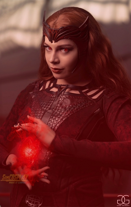 Scarlet Witch Wanda Maximoff In The Multiverse Of Madness Cosplay Costume